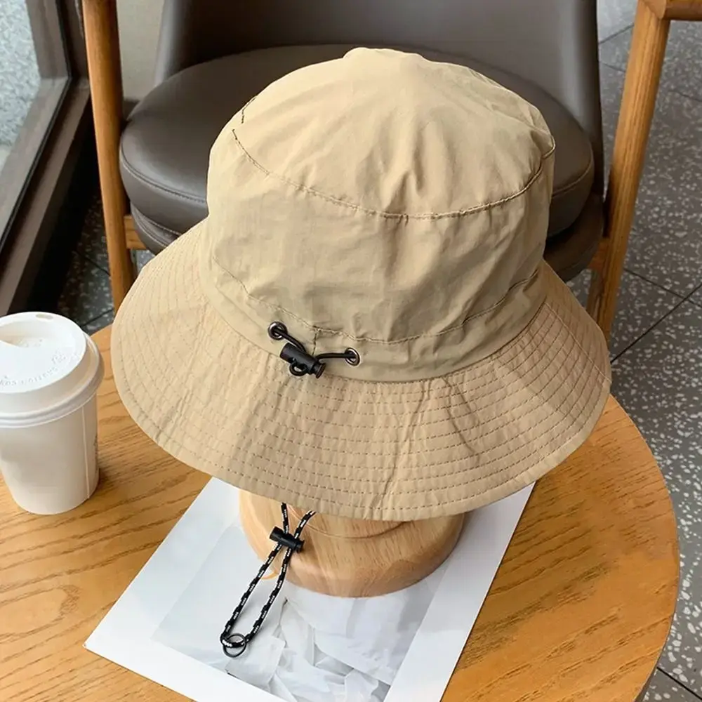 1pc Anti-Sun Hat Mountaineering Hat Thin Stowable Sunproof Waterproof Sun Shading Quick Dry Bucket Shape Summer Camping Hiking