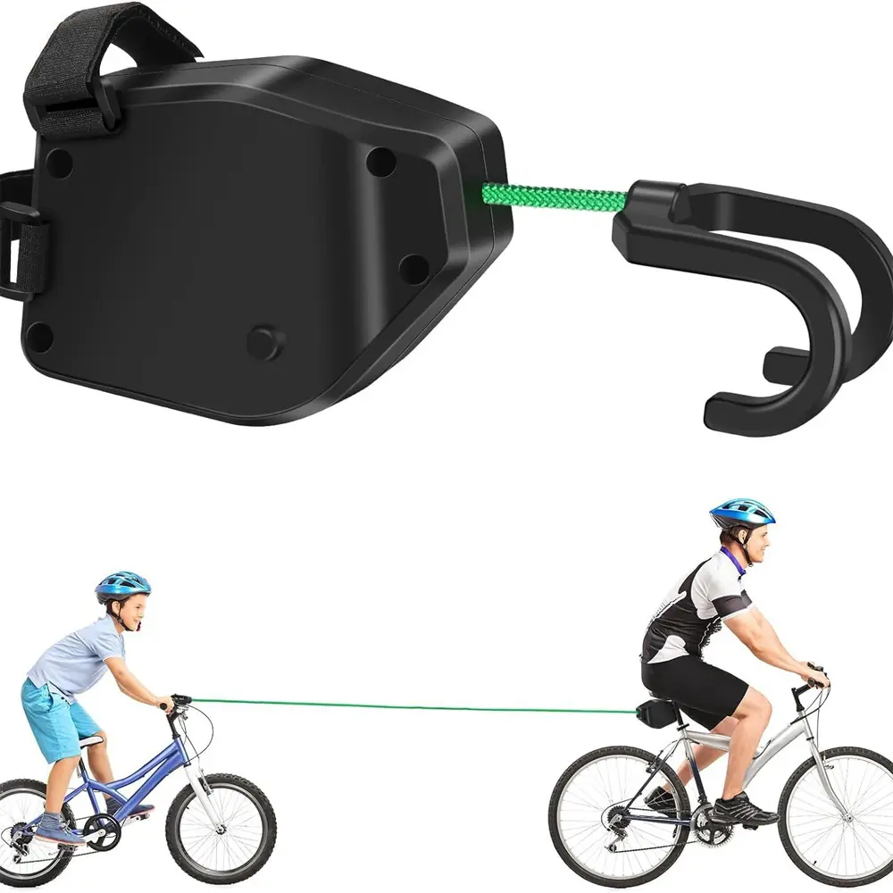 Tow Rope Bicycle - Outdoor Mountain Bike Traction Rope for Parent-Child Cycling, Bike Pulling Device for Family Adventures