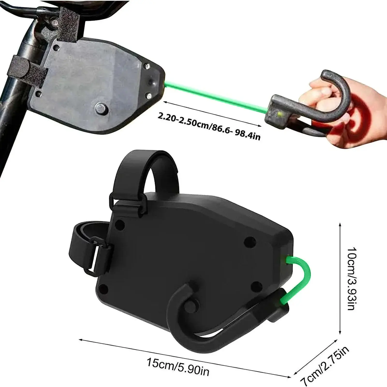Tow Rope Bicycle - Outdoor Mountain Bike Traction Rope for Parent-Child Cycling, Bike Pulling Device for Family Adventures