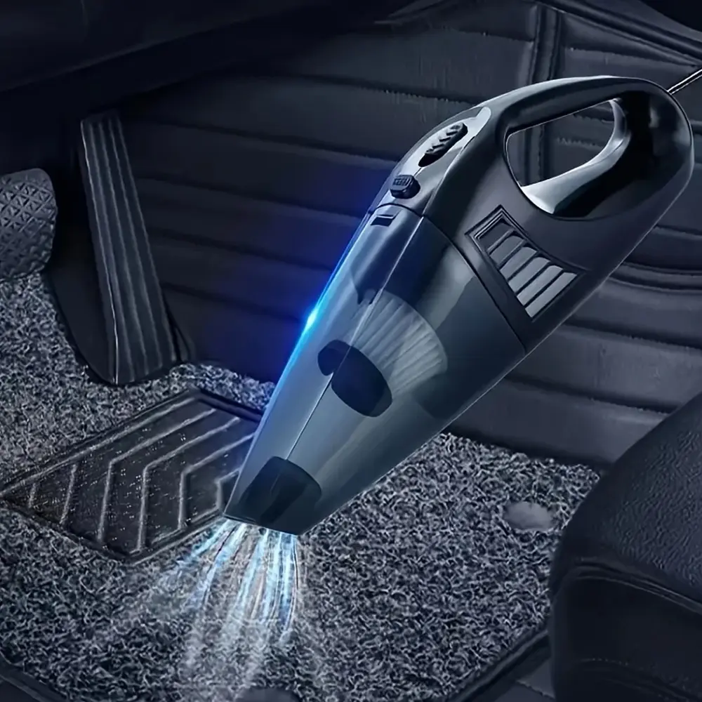 Wireless Car Vacuum Cleaner Portable Handheld for Home and Car Dual Use 3M Power Cord