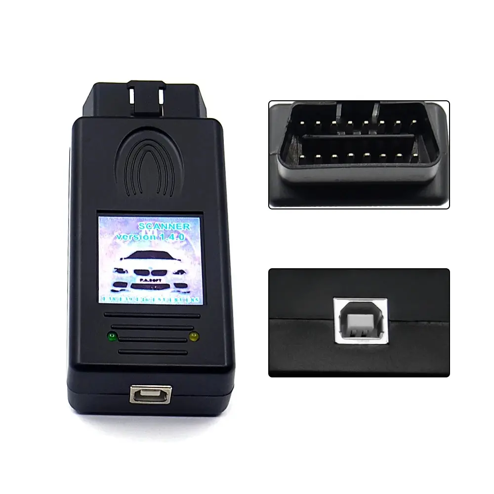 For BMW Scanner 1.4/1.4.0 Diagnostic Tool Cable, Car Fault Diagnosis Scanner for BMW OBDII E/F/G Series Vehicles