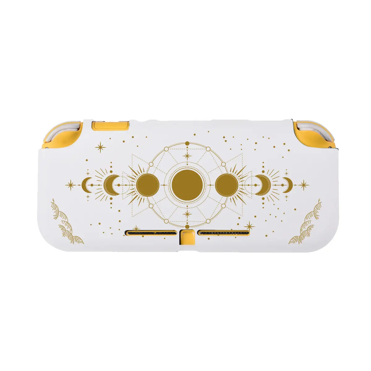 Aesthestic Black Moon Phase Nintendo Switch Lite Case Funda Pink Soft TPU Skin Shell Cover NS Lite Console Gaming Accessories