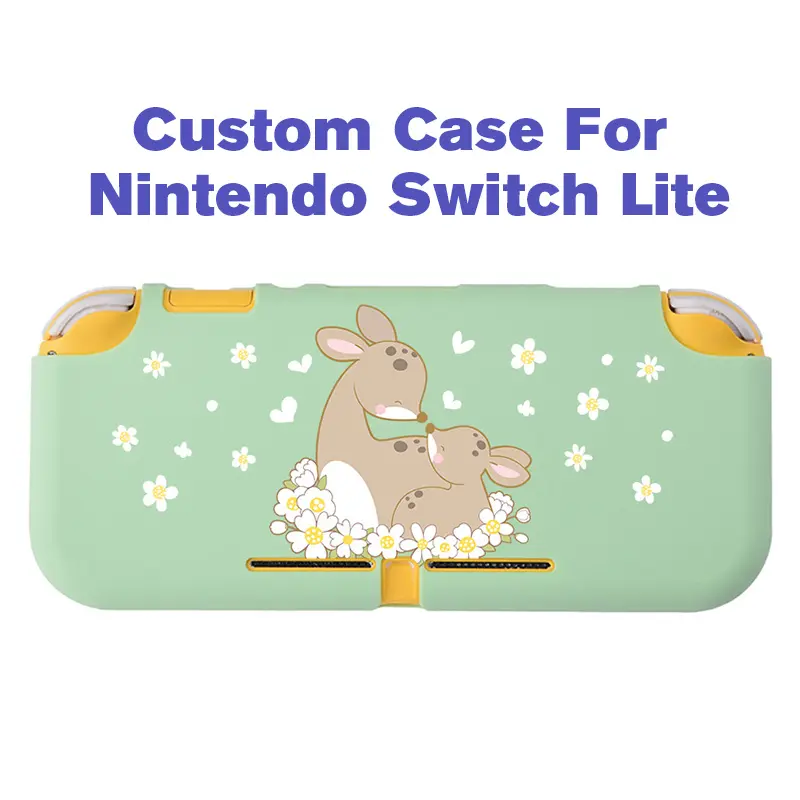 Custom Cute Kawaii Case For Nintendo Switch Lite TPU Protection Shell Decal Cover Create Your Own Designs