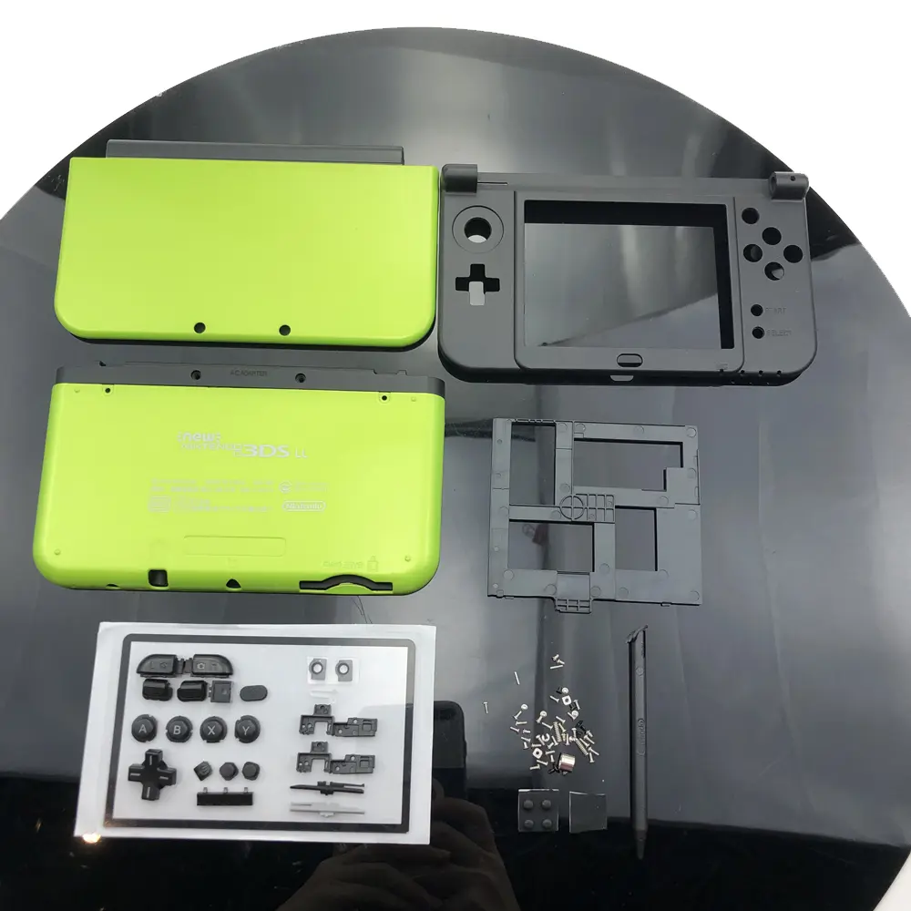 Full Housing Shell Case Cover Faceplate Set Repair Part Complete Replacement for Nintendo New 3DS XL /LL free screwdriver