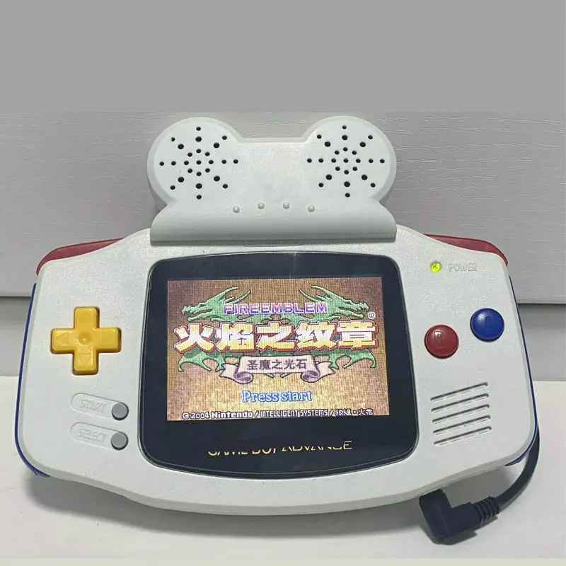 Detachable Loudspeaker External Speaker Stereo For GameBoy Advance For GBA Amplified Speakers