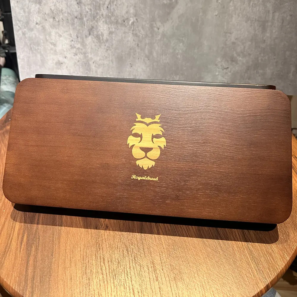 High-end Exquisite Wooden Magnetic Hard Storage Table Box For Steam Deck Anti-drop Shockproof Unique Style Storage Holder Case