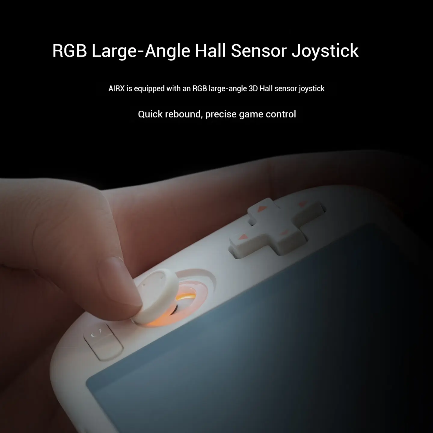 MANGMI AIR X Gaming Console With 5000mAh Battery Snapdragon 662 5.5-inch Screen RGB Hall Joystick Hall Linear Trigger Handheld