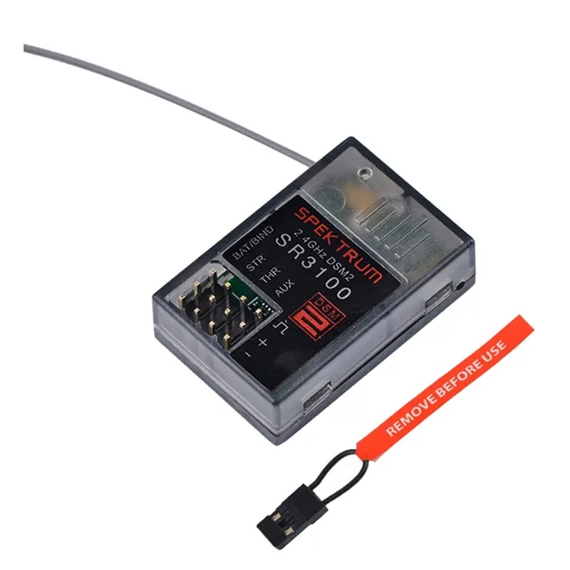 Robot Car Receiver 2.4Ghz Spektrum SR3100 DSM2 3 Channel Surface DSM2 Receiver For RC CAR RC BOAT For DSM2 Spread Spect
