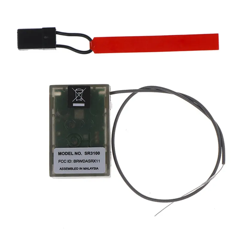 Robot Car Receiver 2.4Ghz Spektrum SR3100 DSM2 3 Channel Surface DSM2 Receiver For RC CAR RC BOAT For DSM2 Spread Spect