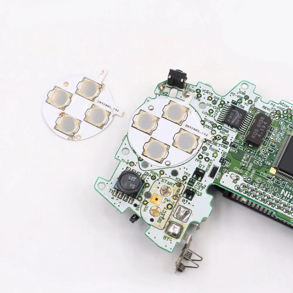 For GBA Conductive Film Button Modify Kits Tacktile Clicky A B D-Pad Button Pad Mod Kit for Gameboy Advance GBA