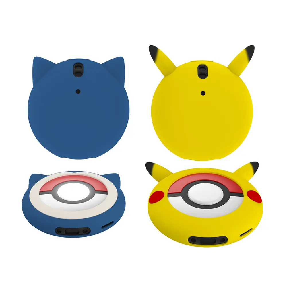 Protective Case for Pokemon Pokeball GO PLUS Protective Case Silicone Drop Protection Cover for Anime Pikachu Switch Go Plus Gif