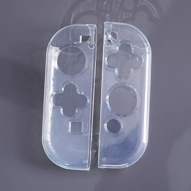 Transparent Bling Case Protective Cover Shell For Nintendo Switch 2/NS Oled Joy-Con Controller Glitter Matte TPU Soft Protector