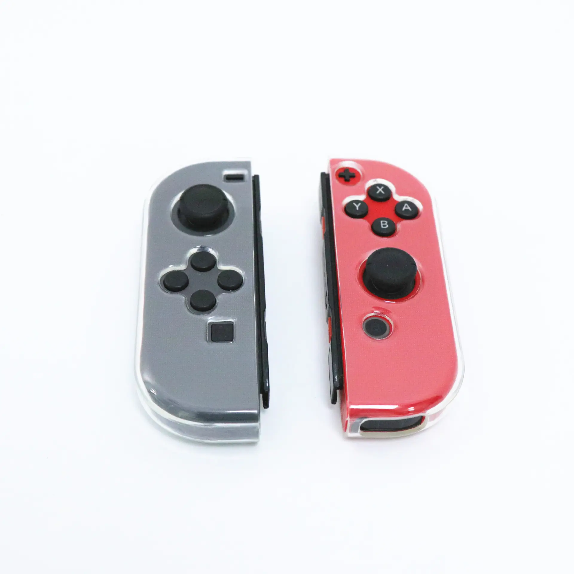 Transparent Bling Case Protective Cover Shell For Nintendo Switch 2/NS Oled Joy-Con Controller Glitter Matte TPU Soft Protector