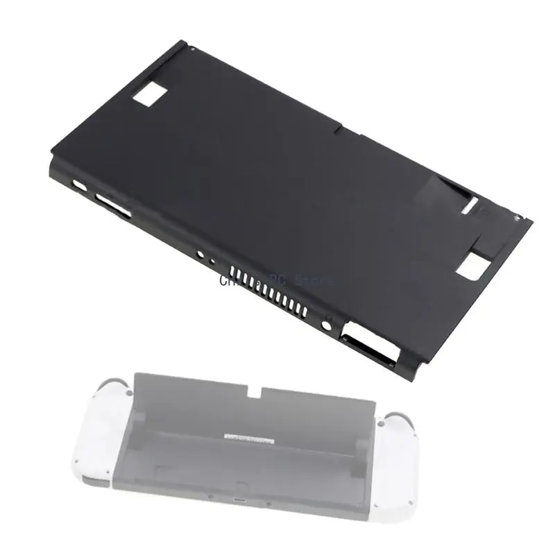H8WA Bottom Case Housing Backplate/Side Frame Replacement for NS OLED Gamepad