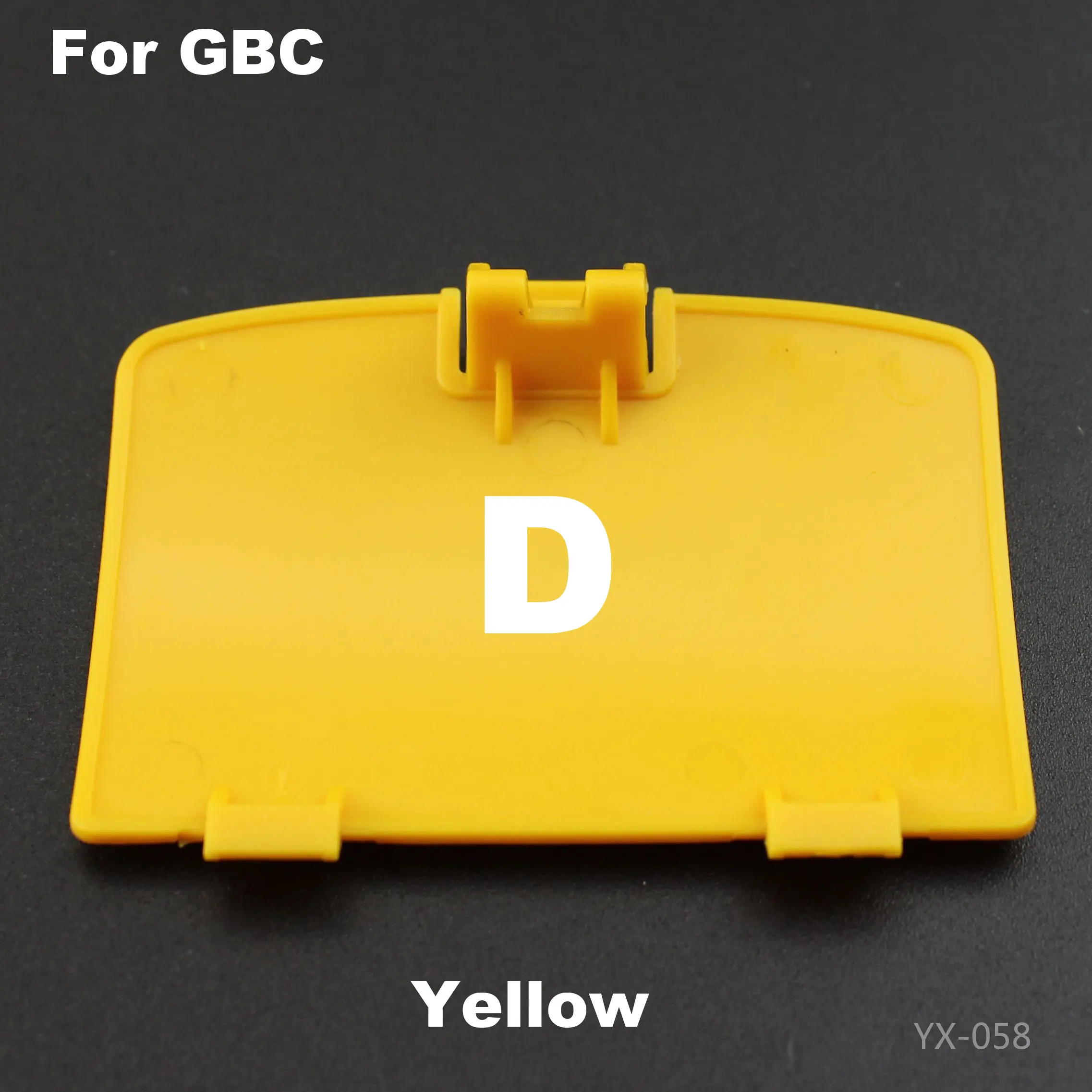 1Piece 11Colors Option Deep Blue Battery Cover For GBC Housing Limited Yellow + Blue Case Shell Housing Case GB Color