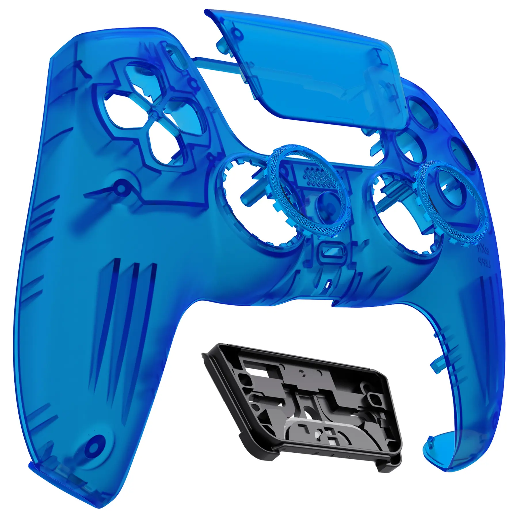 eXtremeRate LUNA Redesigned Replacement Front Shell Touchpad Compatible with ps5 Controller BDM-010/020/030/040/050
