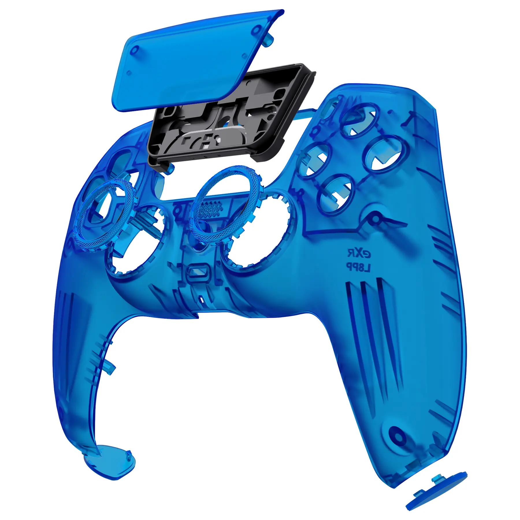 eXtremeRate LUNA Redesigned Replacement Front Shell Touchpad Compatible with ps5 Controller BDM-010/020/030/040/050