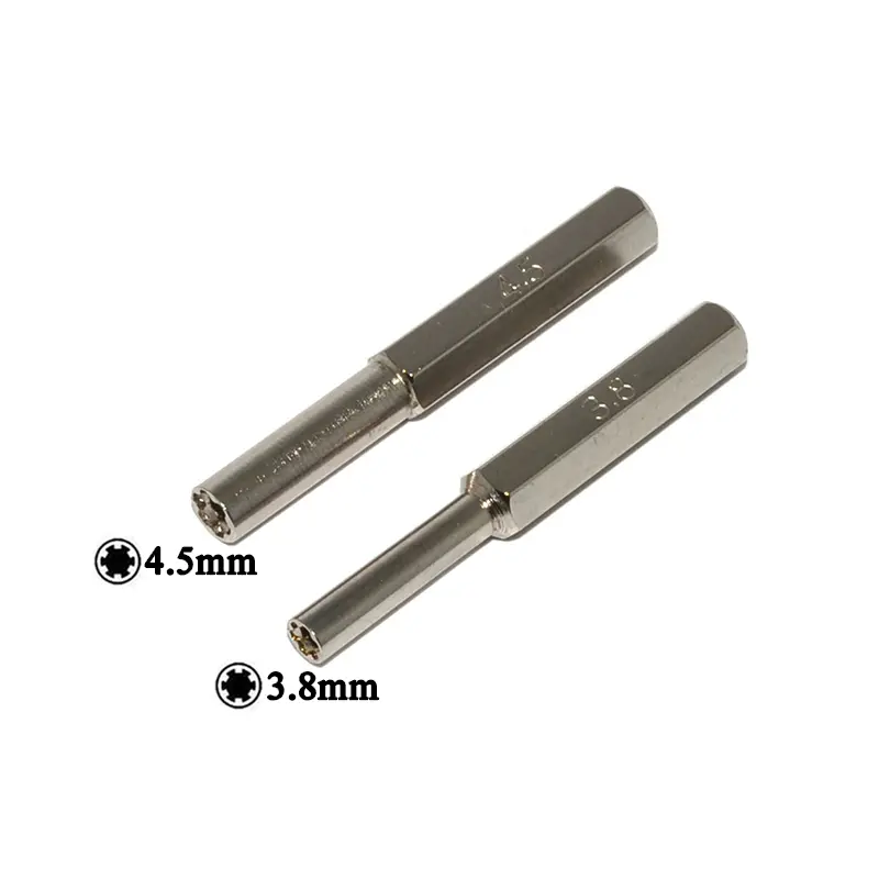 3.8mm and 4.5mm Screwdriver Bit Screw Driver GameBit with Handle for SNES NGC for N 64