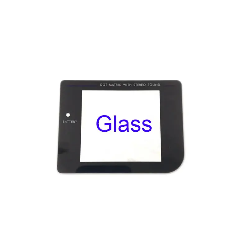 For GB Glass Plastic Mirror Plastic Play It Loud Dark Protective Screen Lens for Gameboy Classic GB Lens Protector