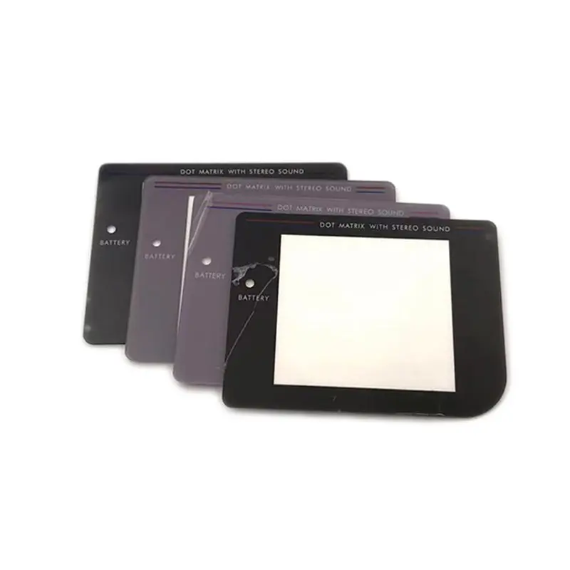 For GB Glass Plastic Mirror Plastic Play It Loud Dark Protective Screen Lens for Gameboy Classic GB Lens Protector