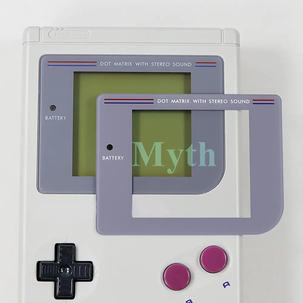 2PCS Replacement Protective Screen Lens For GB Glass & Plastic Screen Lens Cover For Gameboy Lens Protector