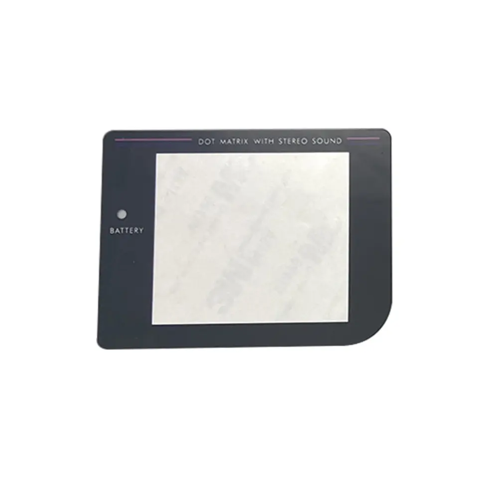 2.6 inch Dedicated Glass Lens Cover Replacement Accessory Lens Larger Display Area for Classic GB DMG IPS High Light LCD Screen