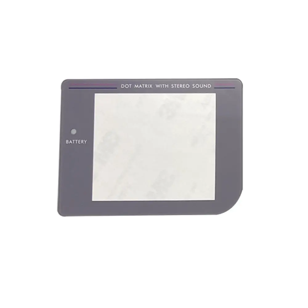 2.6 inch Dedicated Glass Lens Cover Replacement Accessory Lens Larger Display Area for Classic GB DMG IPS High Light LCD Screen