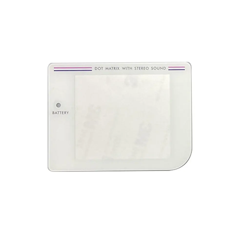 2.6 inch Dedicated Glass Lens Cover Replacement Accessory Lens Larger Display Area for Classic GB DMG IPS High Light LCD Screen