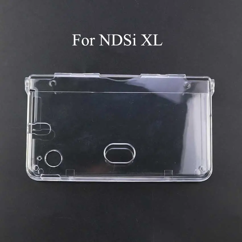1PC For Nintend NDSL/NDSi/NDSi XL/3DS/3DS XL/NEW 3DS/NEW 3DS XL Console Transparent Plastic Crystal Case Cover Protective Shell