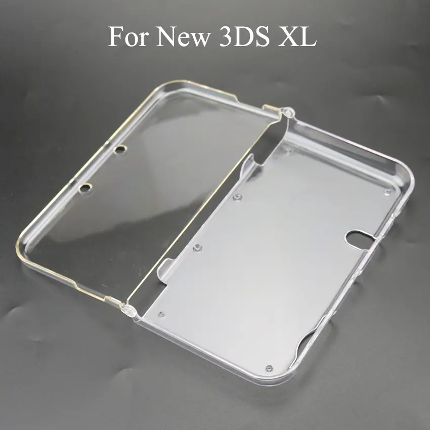1PC For Nintend NDSL/NDSi/NDSi XL/3DS/3DS XL/NEW 3DS/NEW 3DS XL Console Transparent Plastic Crystal Case Cover Protective Shell
