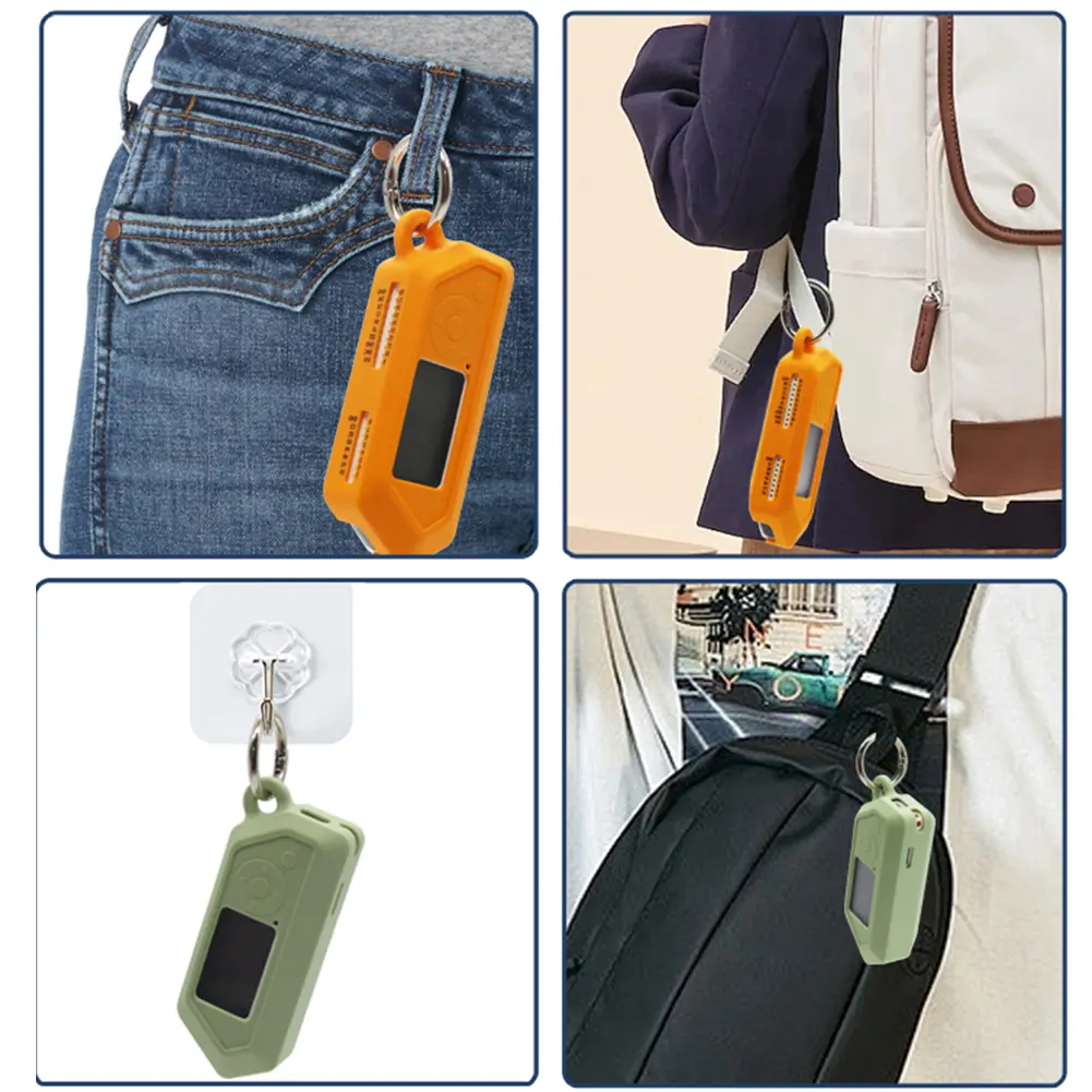 Silicone Case Cover Anti-Scratch Soft Protective Case Anti Scratch Portable Travel Case Protective Shell Sleeve for Flipper Zero