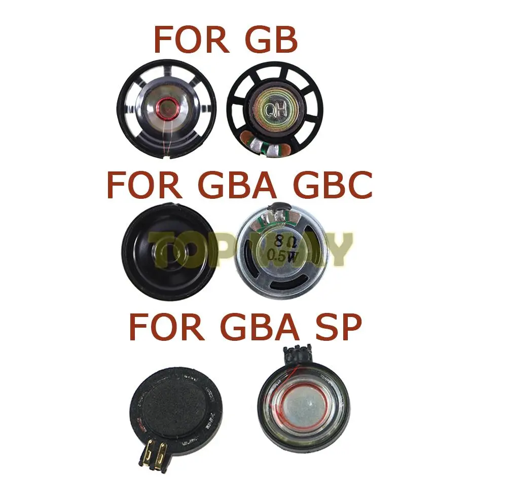 100PCS FOR GB GBA/GBC Loud Speakers Replacement Part for Nintendo Gameboy Advance SP For GBA SP Speaker