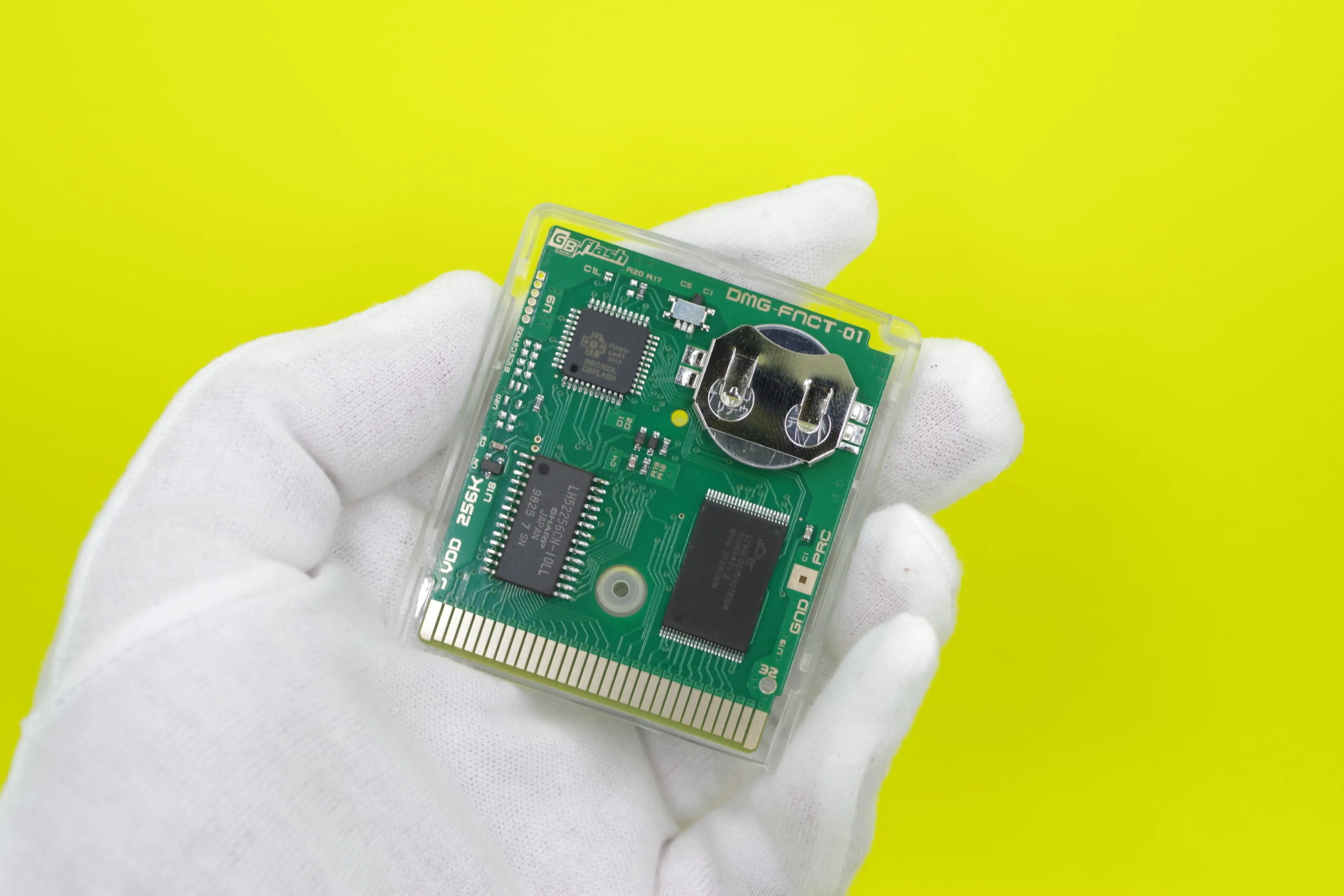 MBC1 mode Gameboy 1MB 32KB FRAM Flash Cart Ultra low power