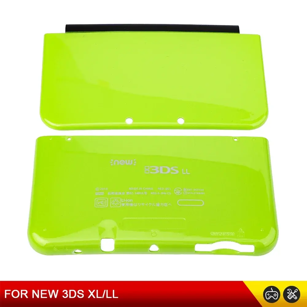 Blue Green Purple 9 COLORS For NEW 3DS XL/LL Top & Bottom Housing Shell Case Replacement Faceplate Cover For NEW 3DS XL Console