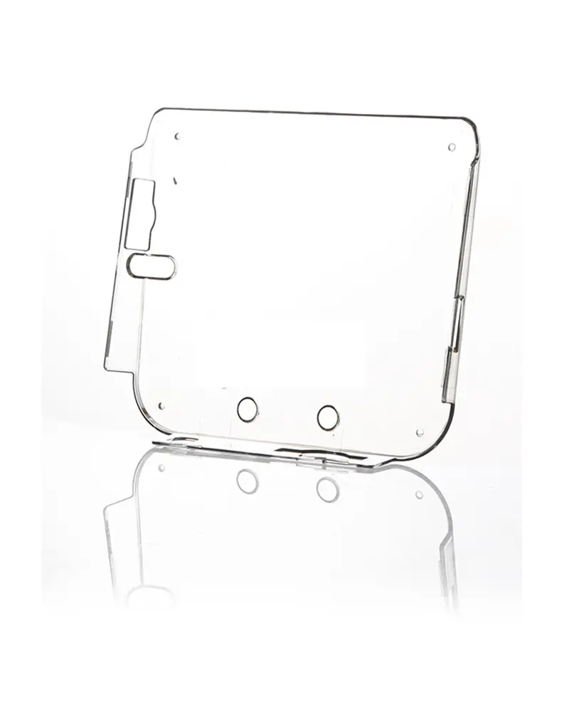 1piece Clear Crystal Protective Case Cover Hard Shell Skin for 2DS + Anti Dust Film For Nintendo 2DS Screen protector