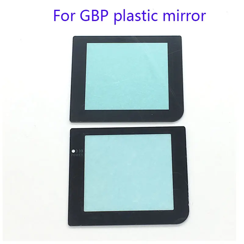1pcs Plastic Lens Replacement Part With / Withou Light Lamp Hole Screen Lens For Gameboy Pocket GBP Screen Lens Protector