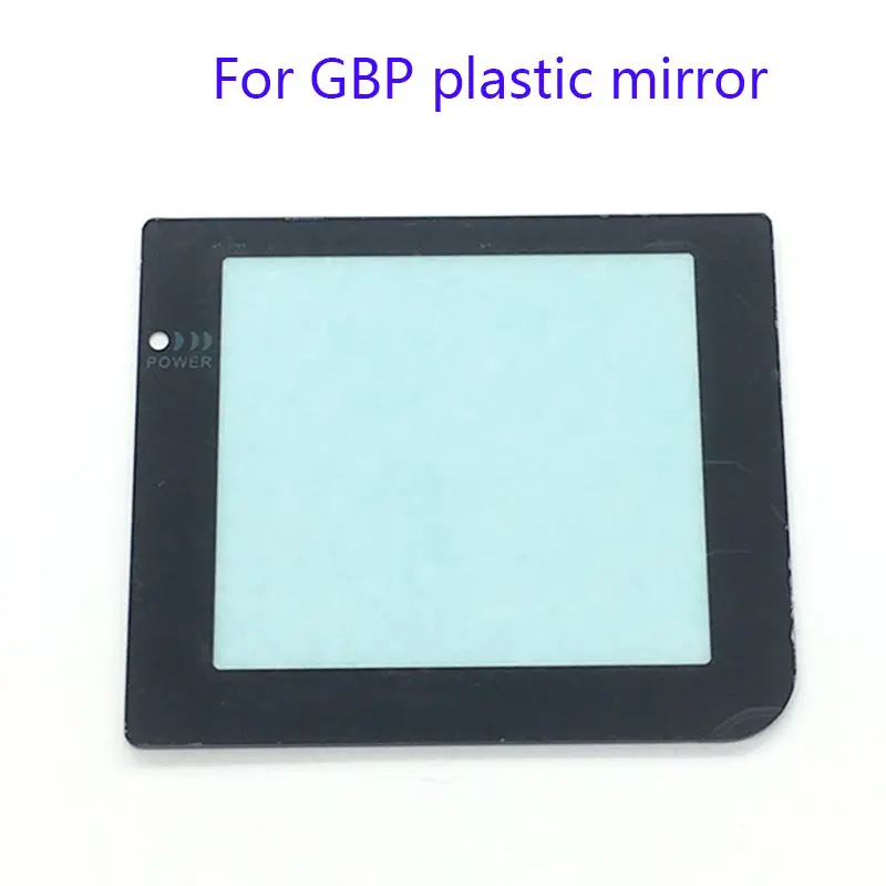 1pcs Plastic Lens Replacement Part With / Withou Light Lamp Hole Screen Lens For Gameboy Pocket GBP Screen Lens Protector