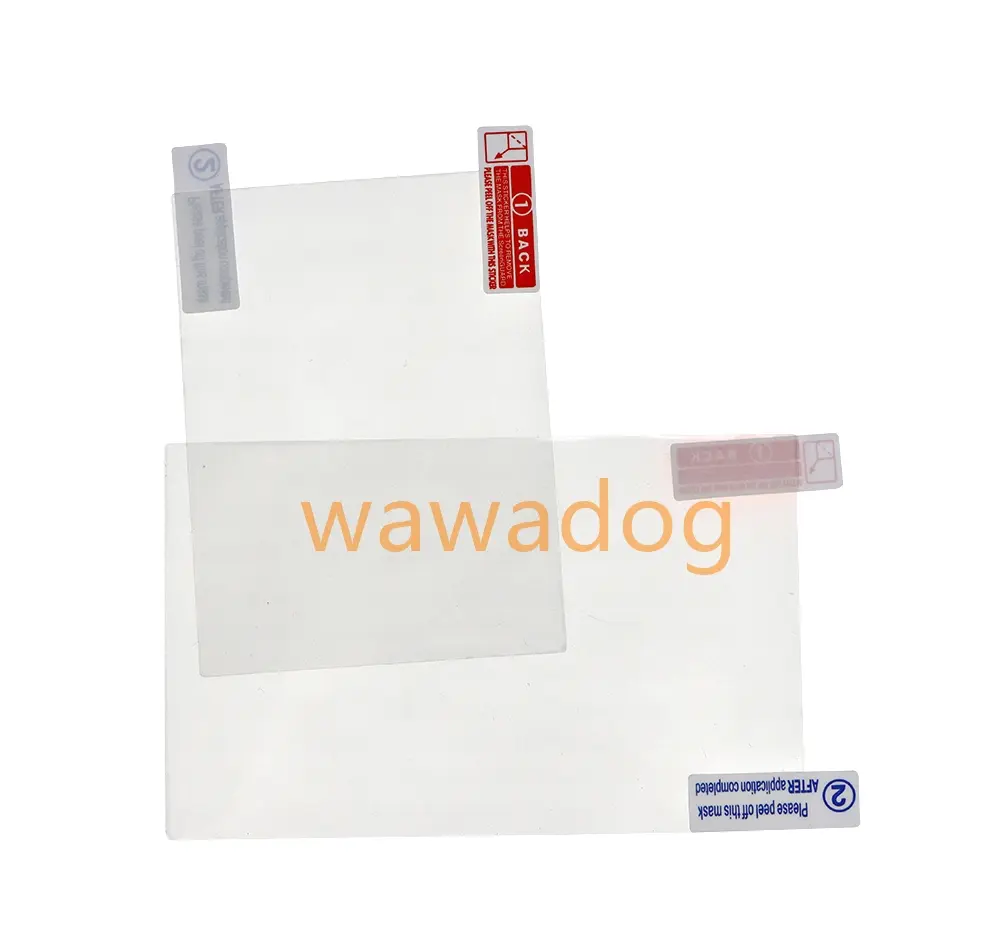 1set Clear Protective PET Film Top+Bottom LCD Screen Protector For 3DSLL 3DSXL