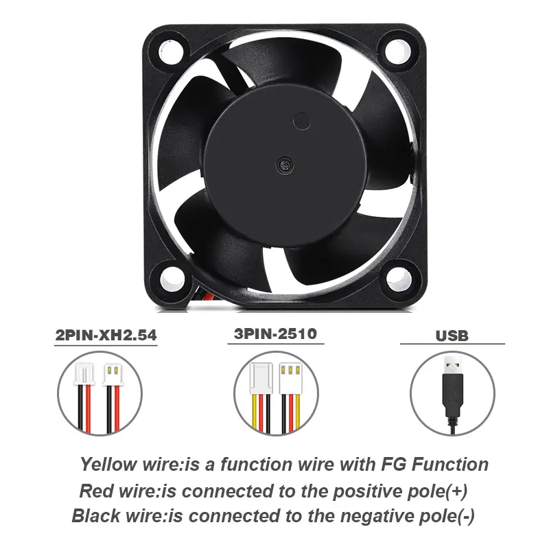 Dual Ball 40mm Cooling Fan 40x40x20mm Cooler 24V 12V 5V 4020 Computer Case Cooling Fan 2PIN 3PIN Heatsink Fan 3D Printer Fan
