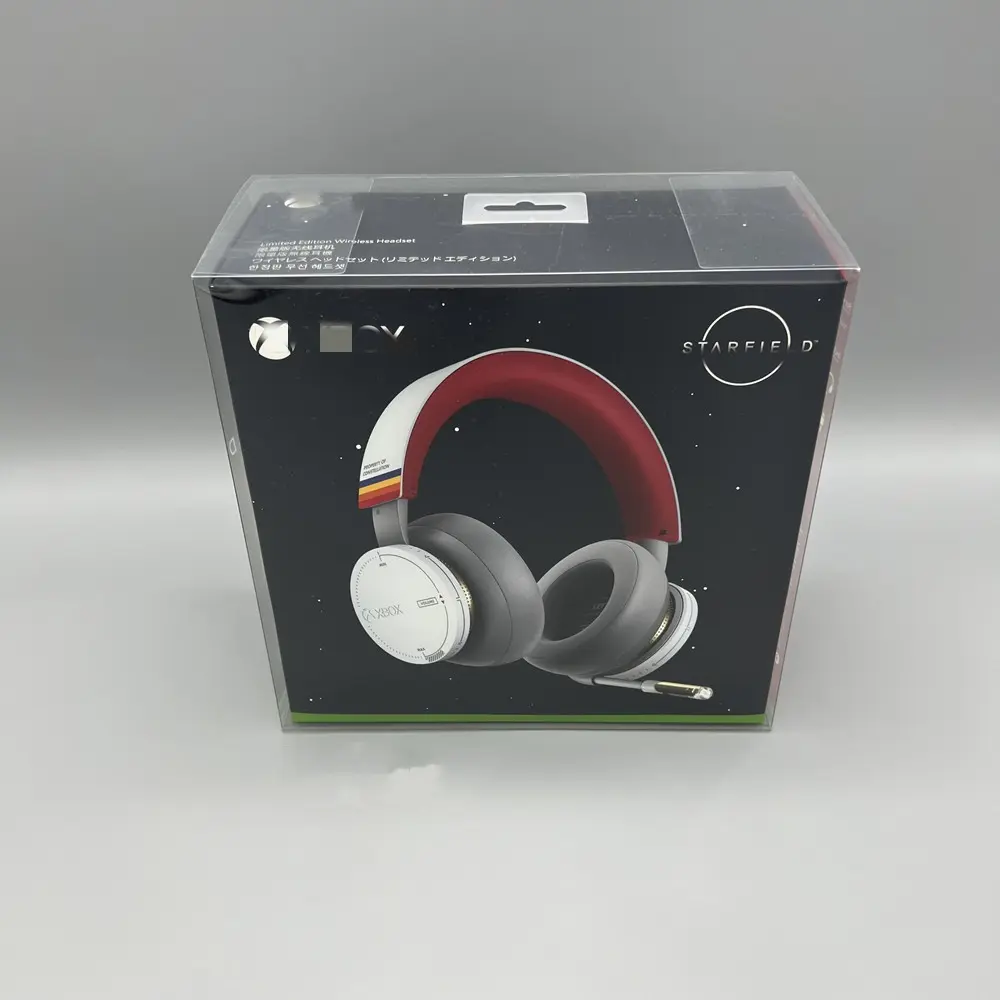Transparent Box Protector For Starry Sky Earphones/Microsoft XBOX Collect Boxes TEP Storage Game Shell Clear Display Case