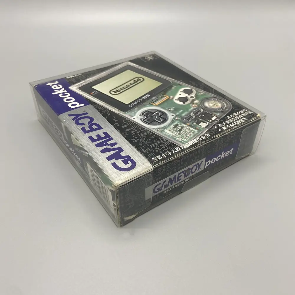 Transparent Box Protector For Nintendo GAME BOY POCKET/GBP Collect Boxes TEP Storage Game Shell Clear Display Case