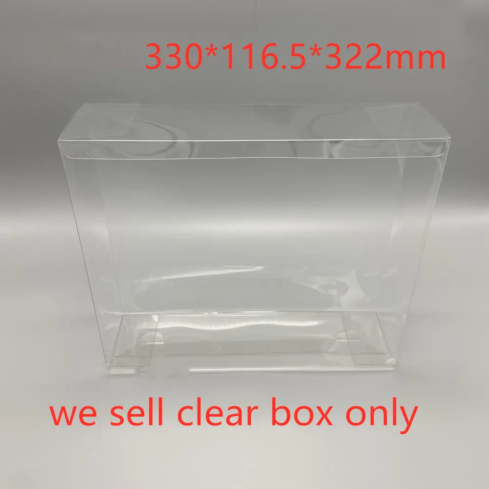 Transparent Box Protector For PlayStation DUALSHOCK Collect Boxes For Sony PlayStation 1 PS PS1 Game Shell Clear Display Case