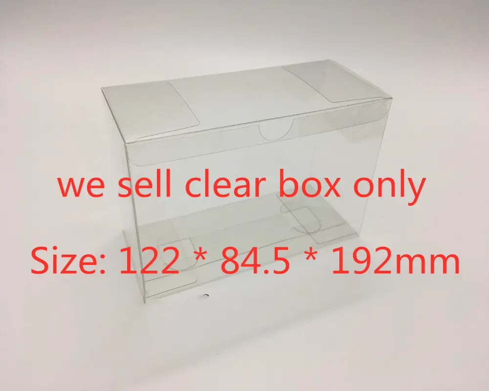 Transparent Box Protector For Sony PSP3000/Kingdom Hearts Collect Boxes TEP Storage Game Shell Clear Display Case