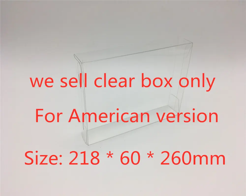 Transparent Box Protector For Sony PSP3000 Collect Boxes TEP Storage Game Shell Clear Display Case For Use
