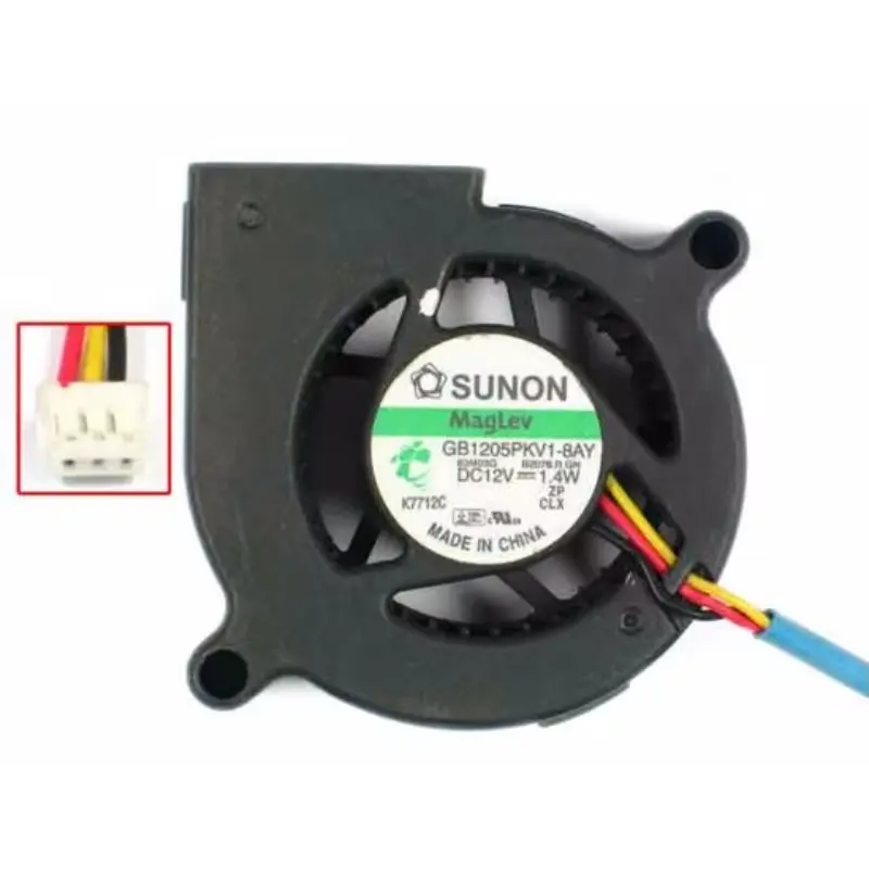 SUNON GB1205PKV1-8AY B2079.R.GN DC 12V 1.4W 3-Wire 50x50x20mm Server Cooling Fan