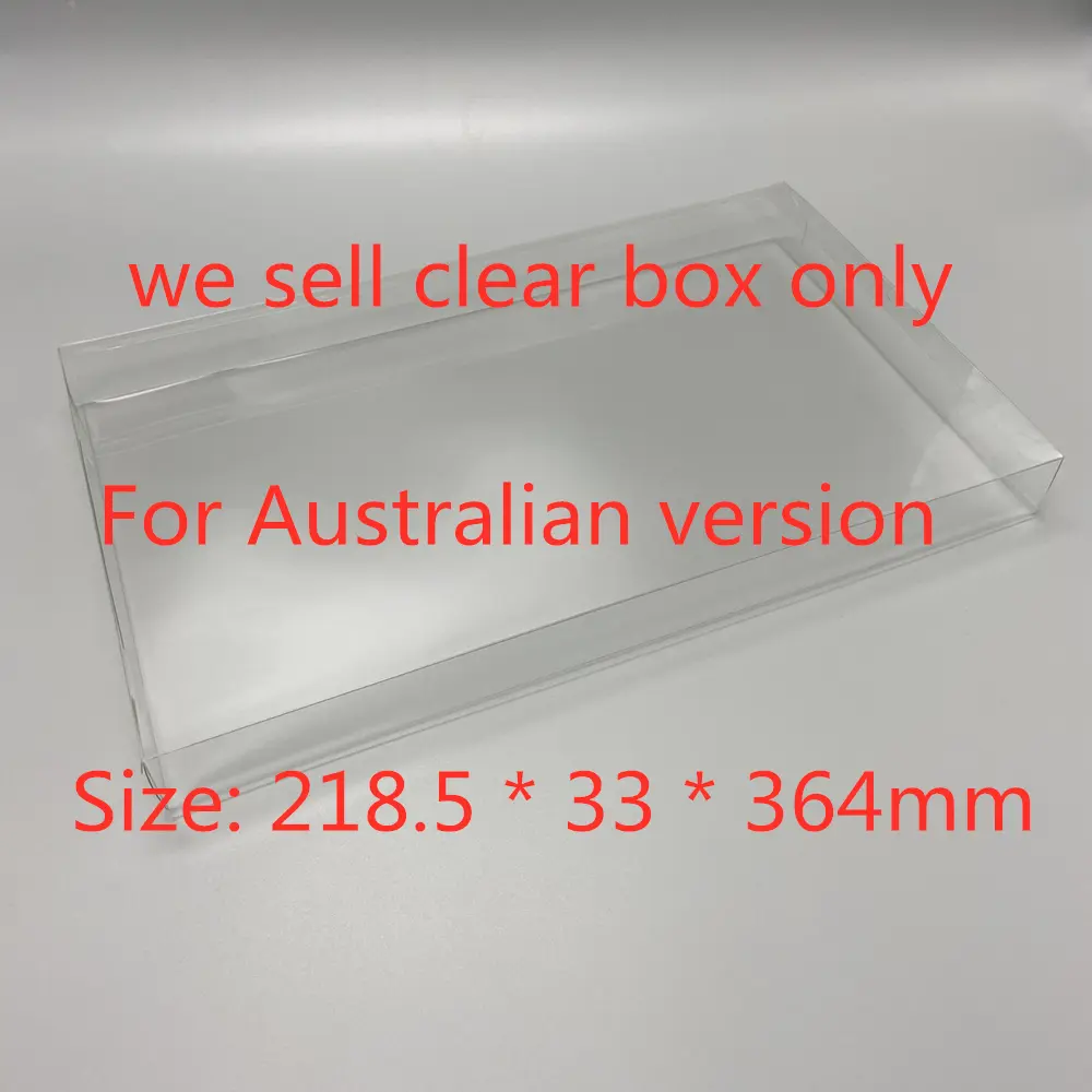 Transparent Box Protector For Bayonetta 2 Collect Boxes For Nintendo/Switch/NS Game Shell Clear Display Case For AUS/JPN