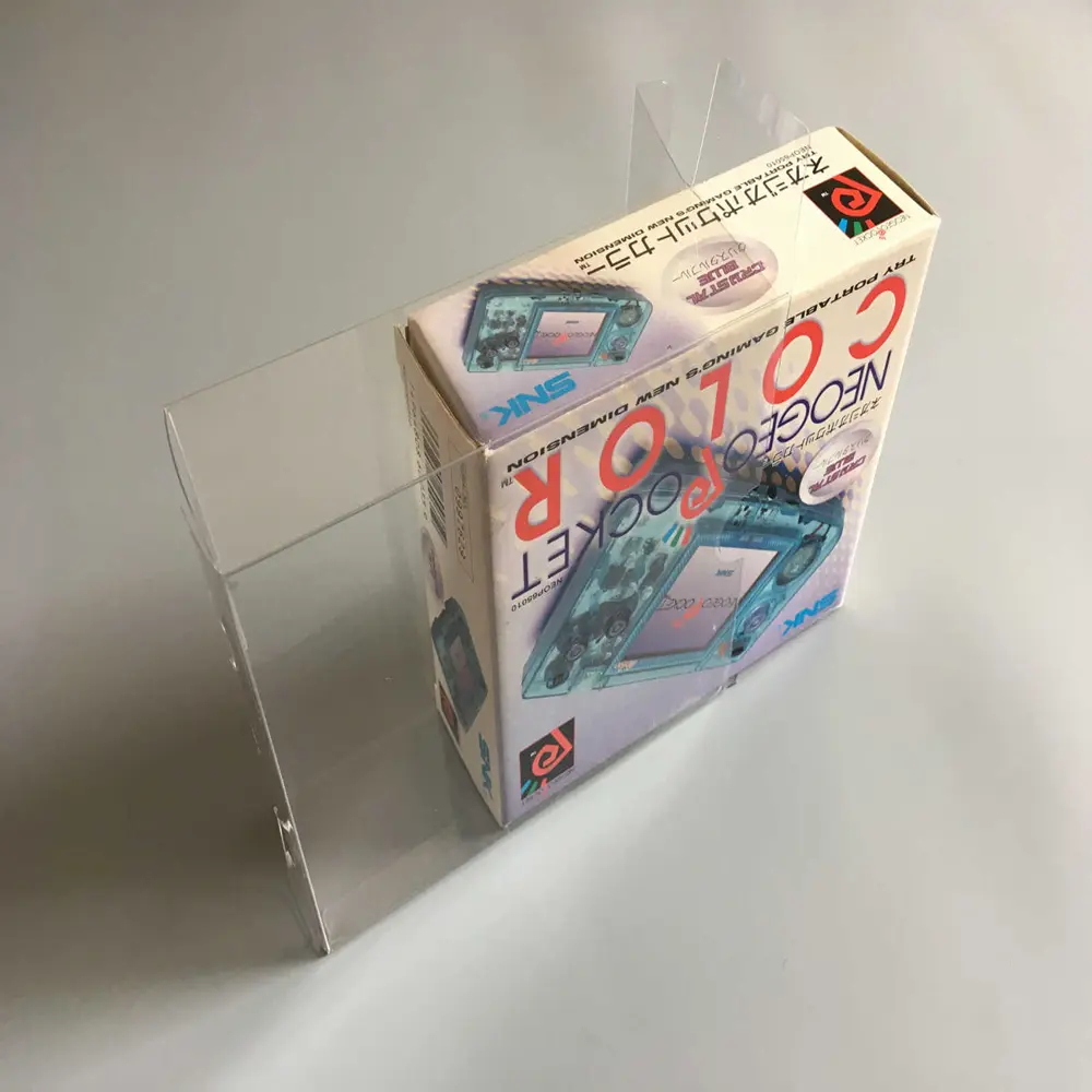 Transparent Box Protector For SNK Neo Geo Pocket Color/NGPC Thin Machine Collect Boxes TEP Storage Game Shell Clear Display Case