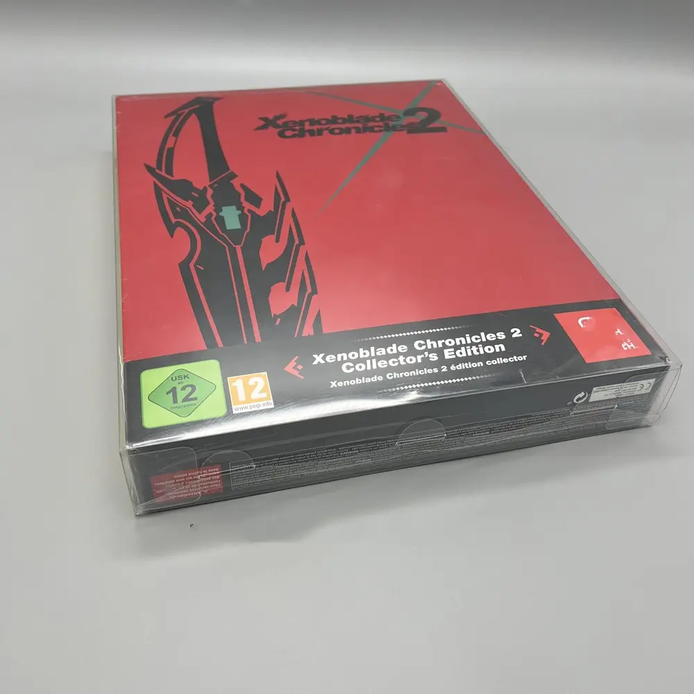 Transparent Box Protector For Xenoblade 2/Nintendo Switch/NS Collect Boxes TEP Storage Game Shell Clear Display Case