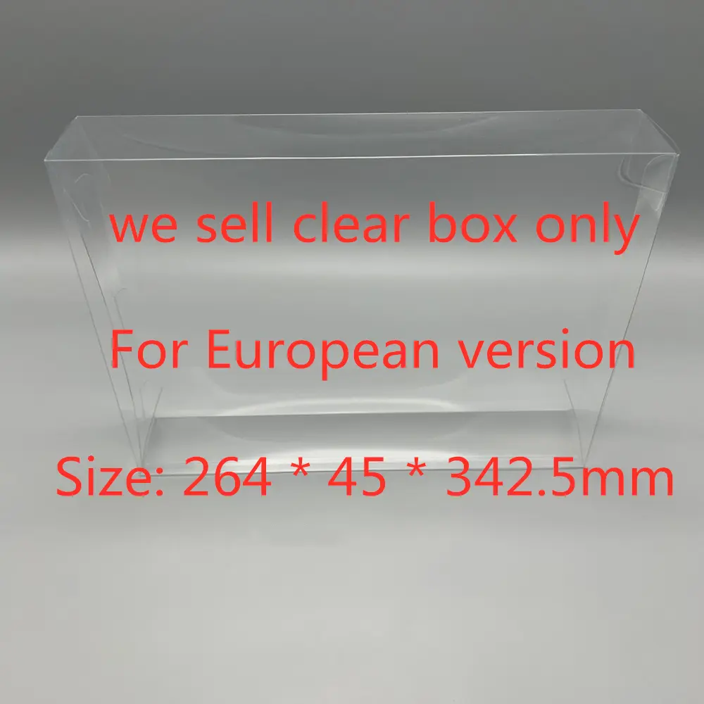 Transparent Box Protector For Xenoblade 2/Nintendo Switch/NS Collect Boxes TEP Storage Game Shell Clear Display Case