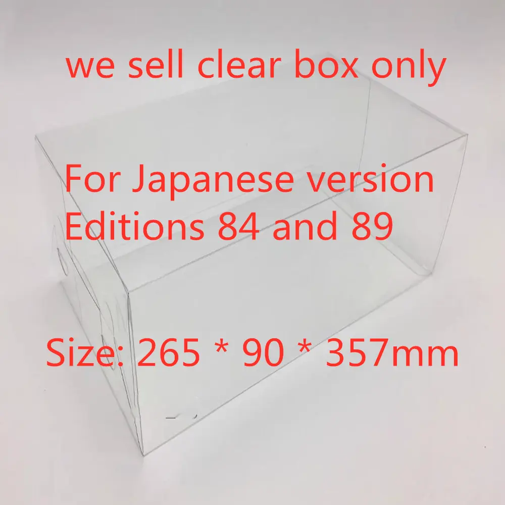 Transparent Box Protector For Nintendo Family Computer/FC Collect Boxes TEP Storage Game Shell Clear Display Case